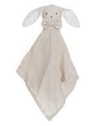 Teddykompaniet Diinglisar, Blankie, Rabbit, Muslin, Greige Grå