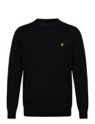 Lyle & Scott Cotton Crew Neck Jumper Svart