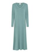 CCDK Copenhagen Jacqueline Longsleeved Long Dress Blå