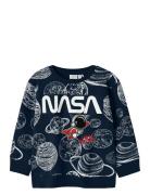 Name It Nmmdaim Nasa Nreg Sweat Bru Nas Svart