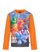 LEGO Kidswear Lwtano 701 - T-Shirt L/S Orange