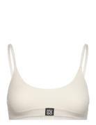 HUGO Bralette Rib Kräm