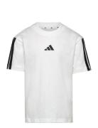 Adidas Sportswear J 3S Tee 160 Vit