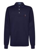 Polo Ralph Lauren Custom Slim Fit Soft Cotton Polo Shirt Marinblå