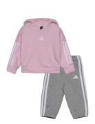 Adidas Sportswear I 3S Fl Hd Jog Rosa