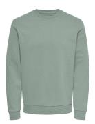 ONLY & SONS Onsceres Crew Neck Noos Grön