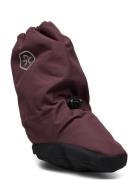 Color Kids Footies W. Anti Slip Burgundy