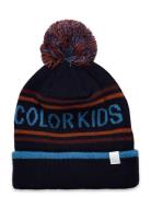 Color Kids Hat - Logo Ck Marinblå