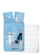 BrandMac Bed Linen Junior Frozen 1920 - 100X140, 40X45 Cm Blå