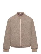 Huttelihut Bomber Jacket Wool W. Lining Beige