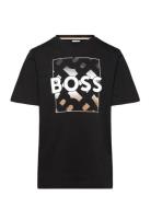 BOSS Short Sleeves Tee-Shirt Svart