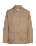 GANT Cotton Twill Jacket Beige