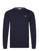 BOSS Long Sleeve T-Shirt Marinblå