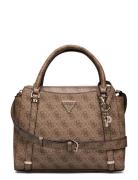 GUESS Eco Erica 2 Comp Satchel Brun