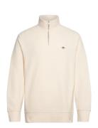 GANT Texture Half-Zip Kräm