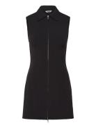 Weekday Zip Dress Svart