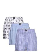 Polo Ralph Lauren Underwear Cotton Boxer 3-Pack Blå