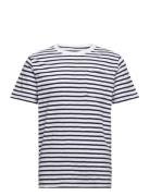 Sebago Outwashed Pocket Tee Marinblå