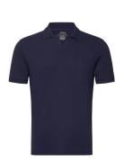 Polo Ralph Lauren Custom Slim Fit Stretch Mesh Polo Shirt Marinblå