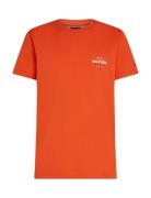 Tommy Hilfiger Monotype All American Tee Orange