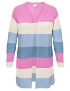 ONLY Carmakoma Caratija L/S Stripe Cardigan Knt Multi/patterned