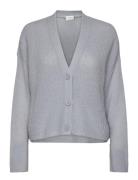 Dante6 Utah Cropped Cardigan Blå