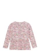 Minymo Tunic Ls Aop Rosa