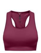 Only Play Onpdaisy-2 Seam Sports Bra Noos Burgundy