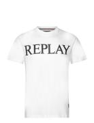 Replay T-Shirt Regular Replay Basics Vit