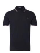 Fred Perry Twin Tipped Fp Shirt Marinblå