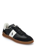 Polo Ralph Lauren Heritage Aera Leather-Suede Sneaker Svart