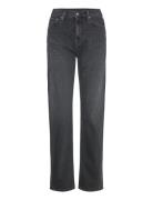 Calvin Klein Jeans High Rise Straight Svart