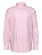 Polo Ralph Lauren Custom Fit Striped Stretch Poplin Shirt Rosa