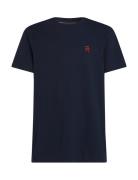 Tommy Hilfiger Monogram Imd Tee Marinblå