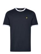 Lyle & Scott Ringer T-Shirt Marinblå