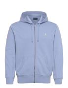 Polo Ralph Lauren Loopback Fleece Full-Zip Hoodie Blå