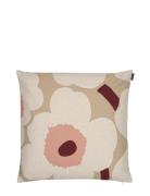 Marimekko Home Unikko Pillow Case 50X50Cm Beige