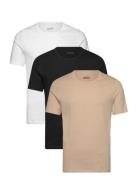 BOSS Tshirtrn 3P Classic Beige