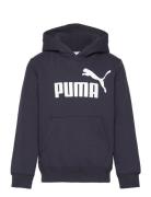 PUMA Ess No. 1 Logo Hoodie Fl B Marinblå