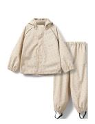 Sofie Schnoor Baby And Kids Varask Rain Suit Beige