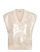 Dante6 Dante6-Ezra Sequins Sweater Beige