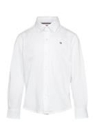 Tommy Hilfiger Pique Regular Shirt Ls Vit