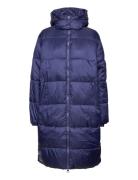 Kangol Kg Reno Puffer Long Jacket Marinblå