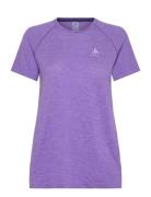 Odlo Odlo Essential Seamless T-Shirt Crew Neck S/S Lila