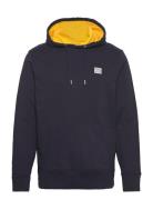 GANT Contrast Sweat Hoodie Marinblå