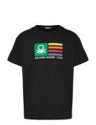 United Colors Of Benetton T-Shirt Svart