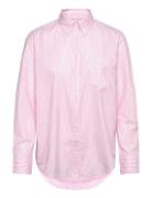 GANT Rel Luxury Oxford Striped Bd Shirt Rosa