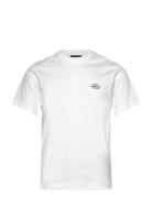 Mads Nørgaard Cotton Jersey Frode Emb Logo Tee Vit