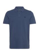 Timberland Pique Short Sleeve Polo Marinblå