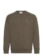 Timberland Loopback Crew Neck Sweatshirt Grön